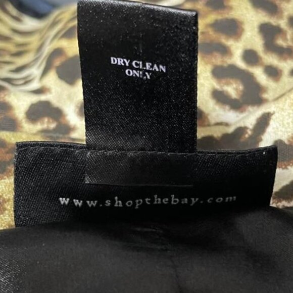 Monterey Bay Leopard Print Cotton Blazer Petite Medium Lined Animal Print Jacket - Picture 13 of 15